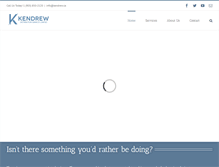 Tablet Screenshot of kendrew.ca